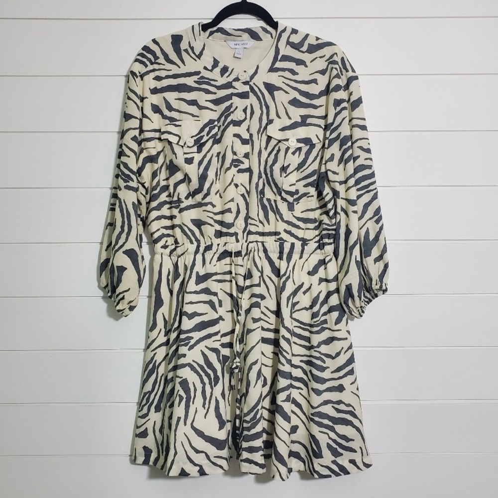 Nine West, Large, Animal Print Dress